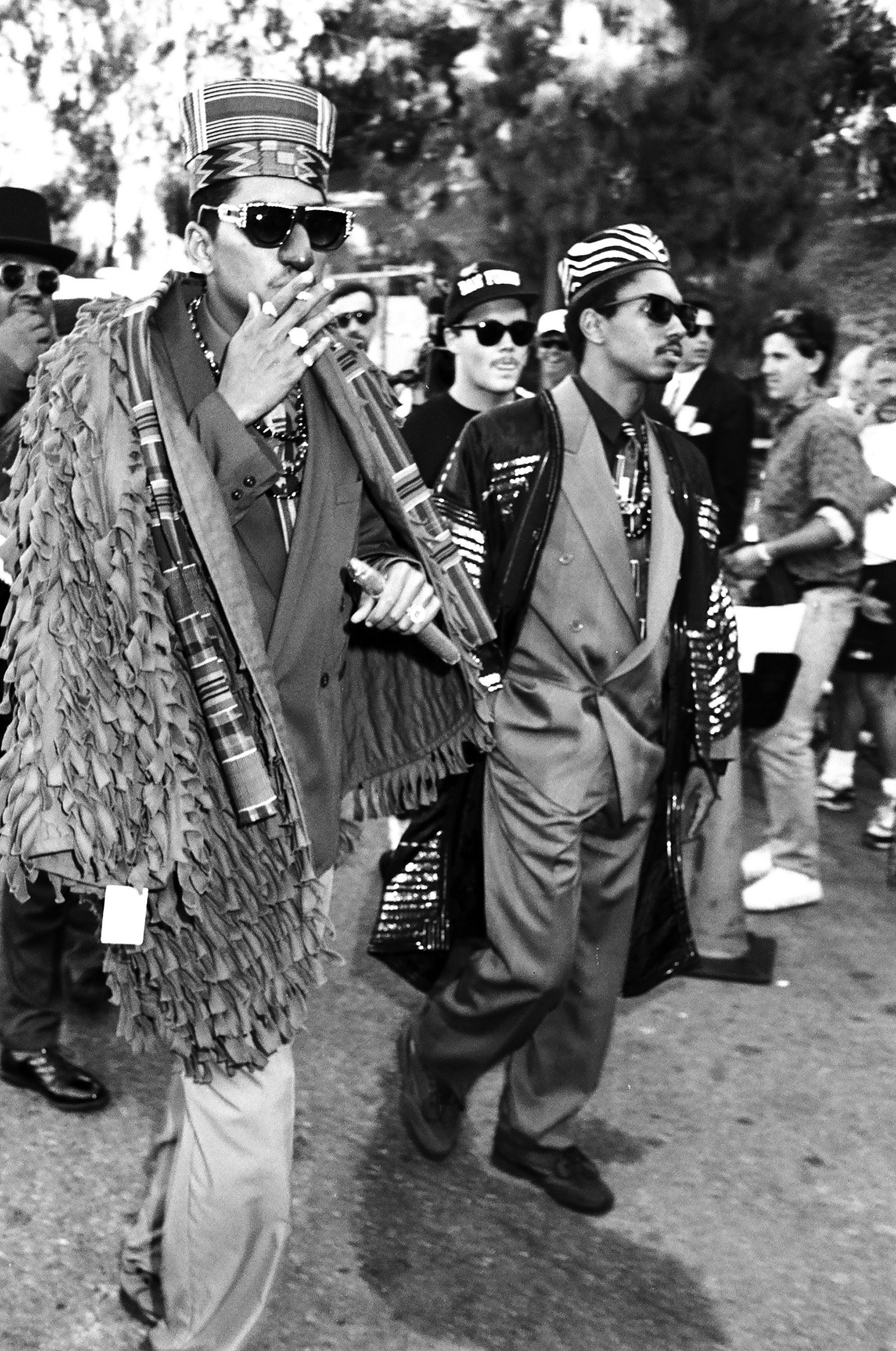 Digital Underground at the 1989 MTV Video Music Awards. Photo by Jeff Kravitz FilmMagic, Inc. Getty Images